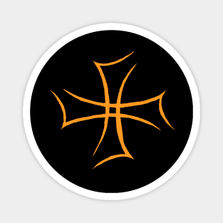 Casper Black & Orange Logo Magnet